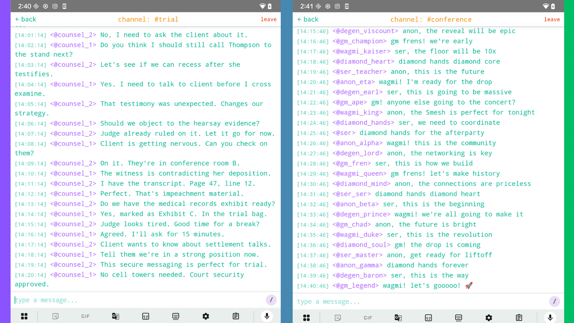 Smesh screenshot 1