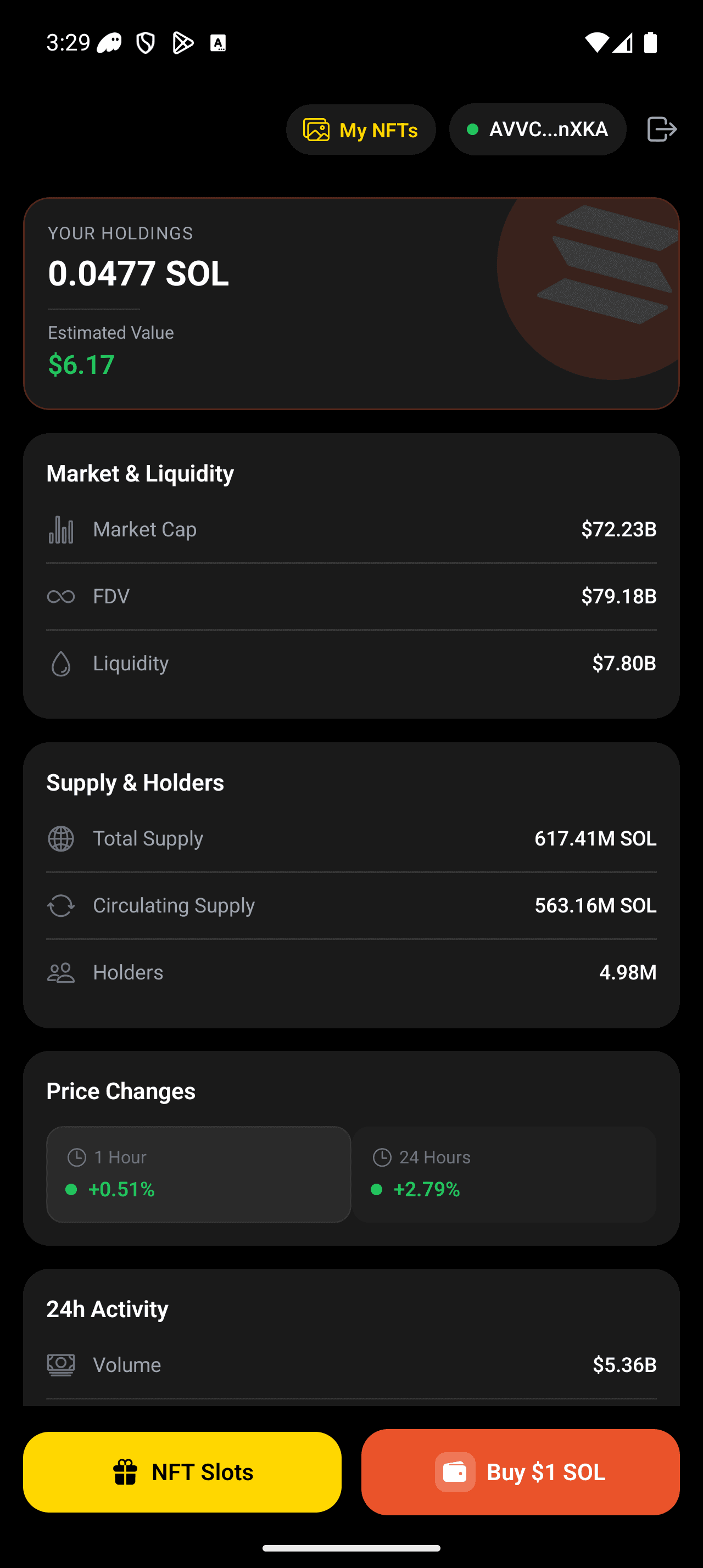OneSOL screenshot 1