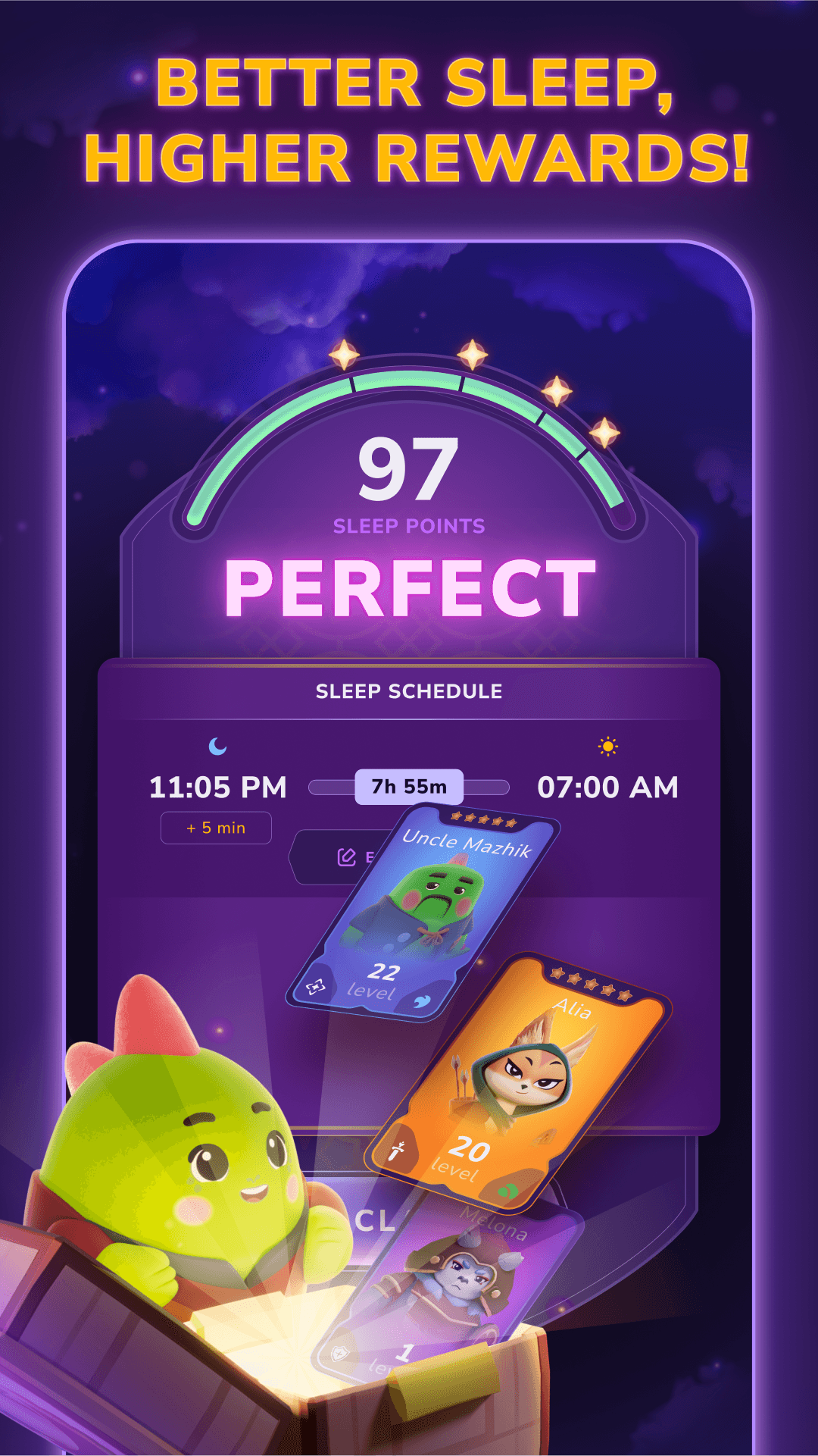 Sleepagotchi screenshot 1