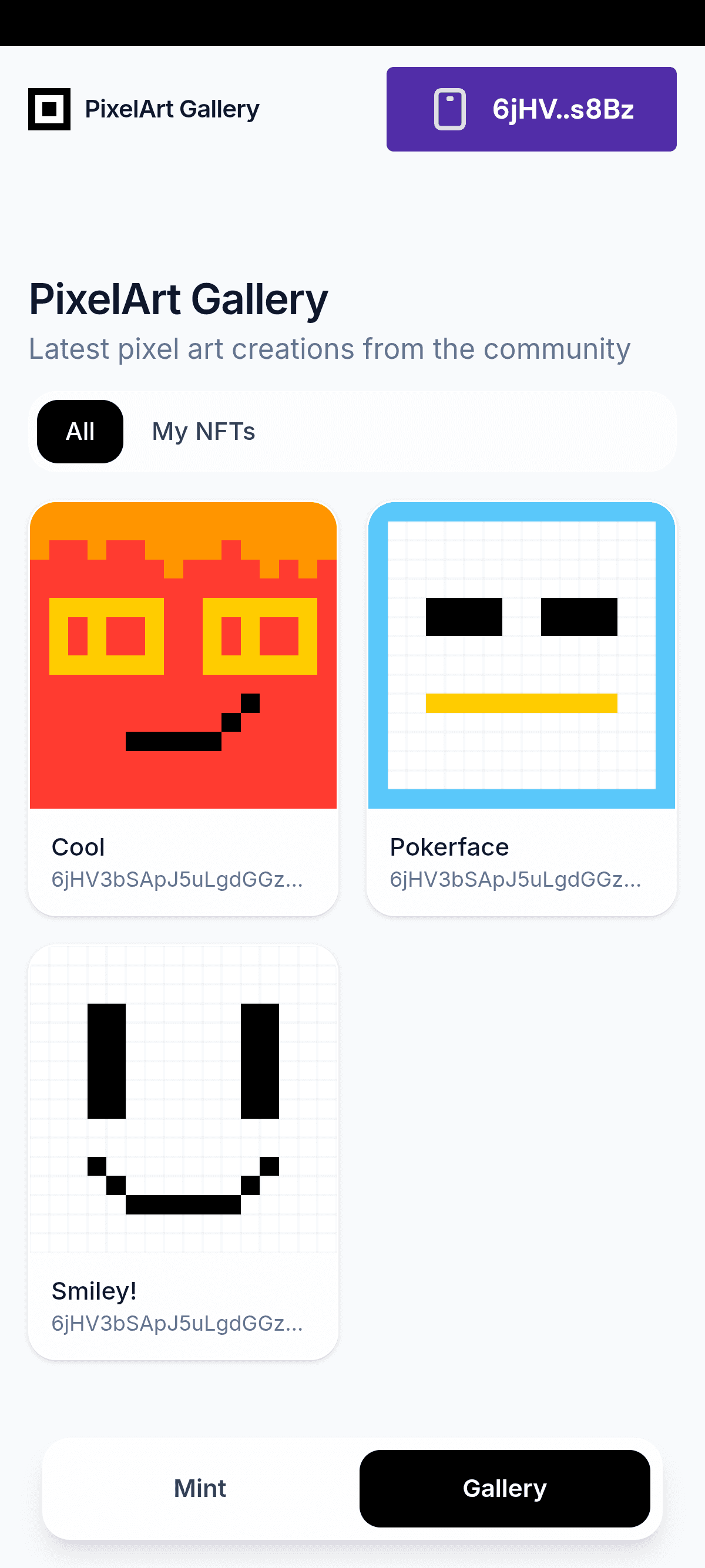 PixelArt Gallery screenshot 3