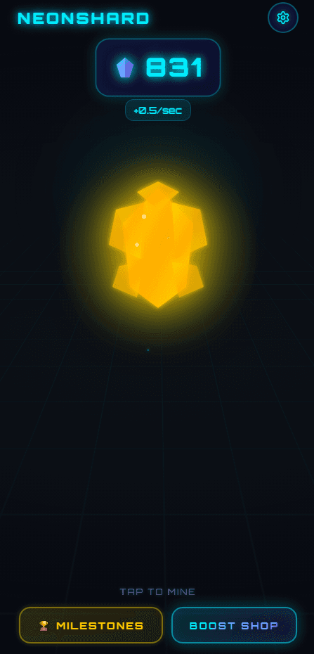 Neonshard screenshot 1