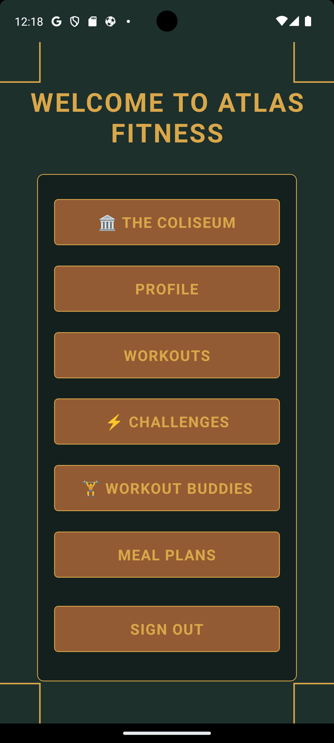 Atlas Coliseum screenshot 1