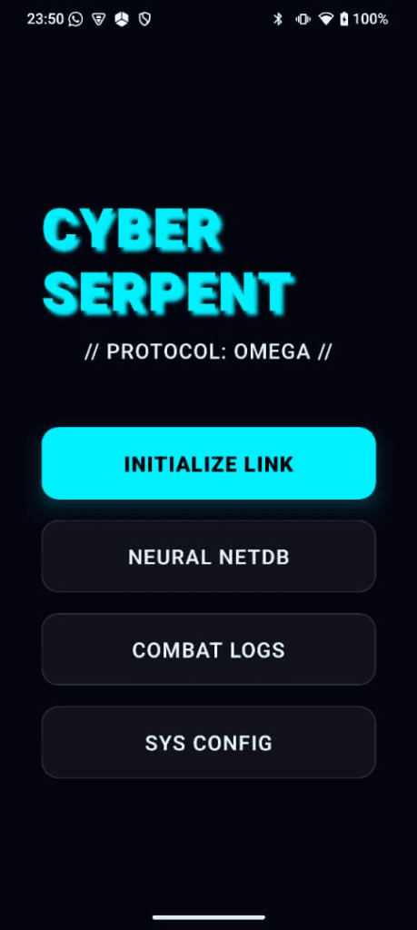 Cyber Serpent screenshot 1