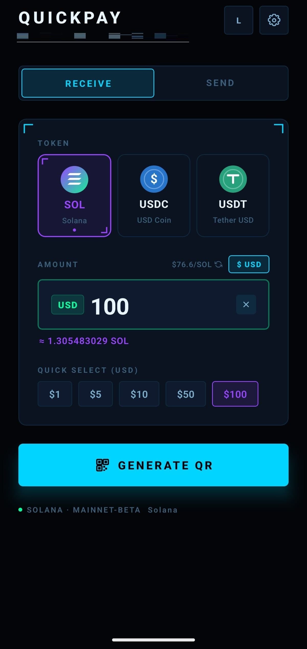 QuickPay screenshot 2