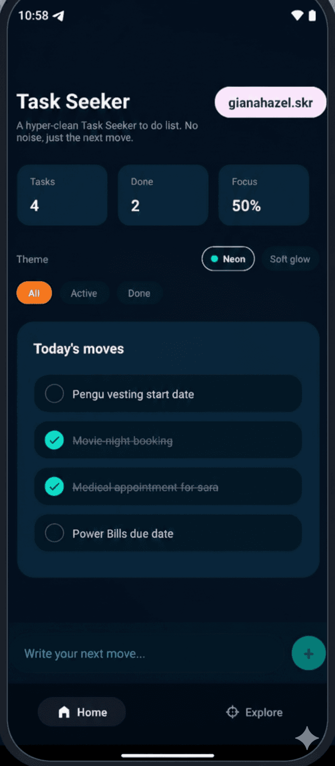 Task Seeker screenshot 1
