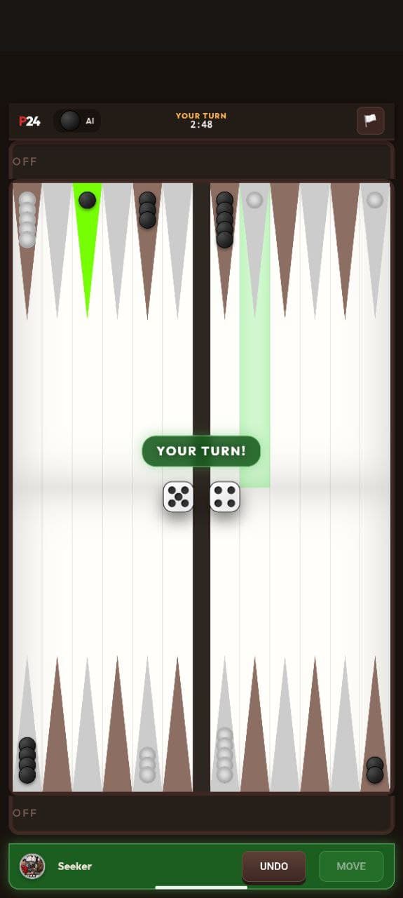 Backgammon Play24 screenshot 8