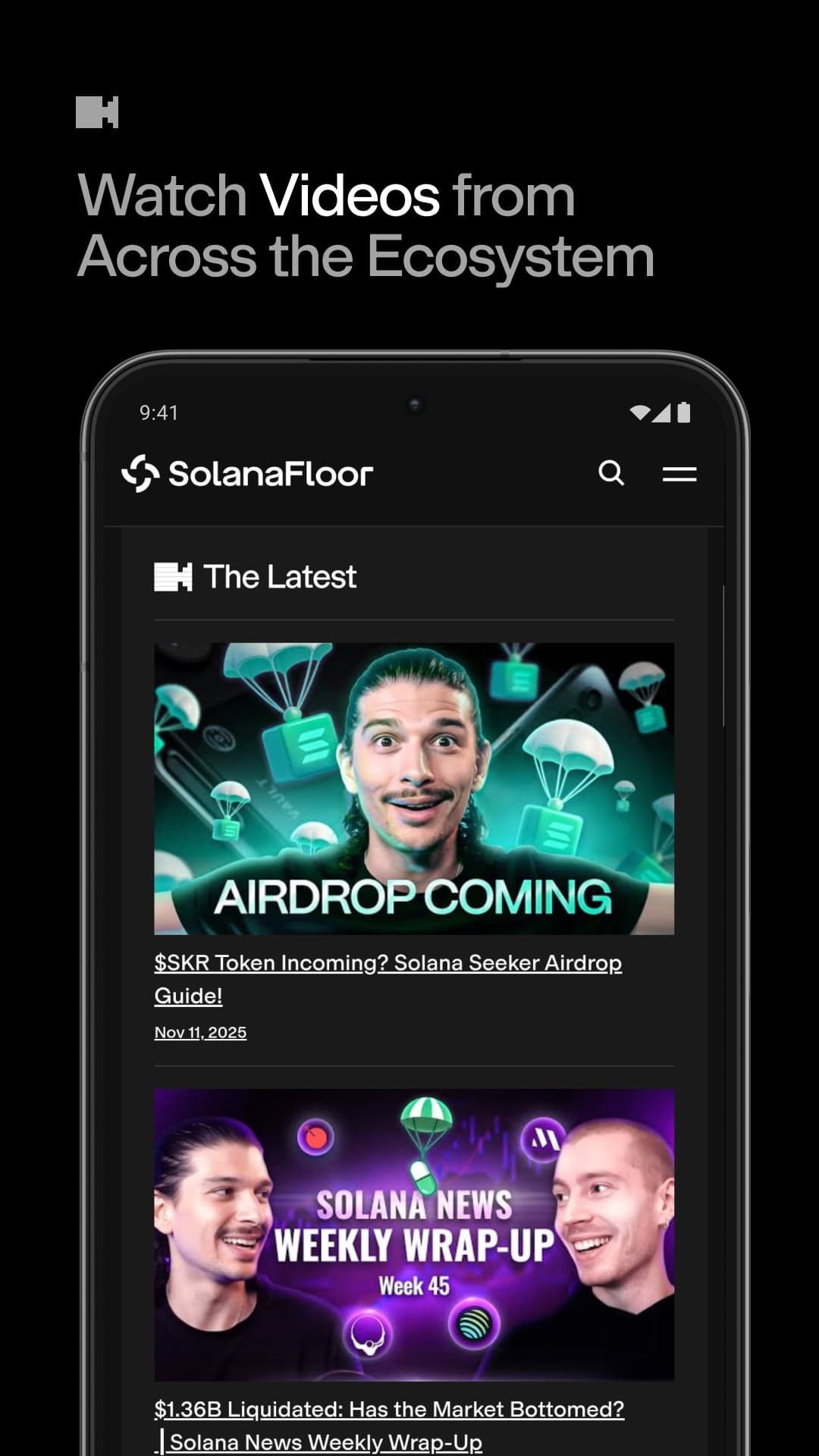 SolanaFloor screenshot 4