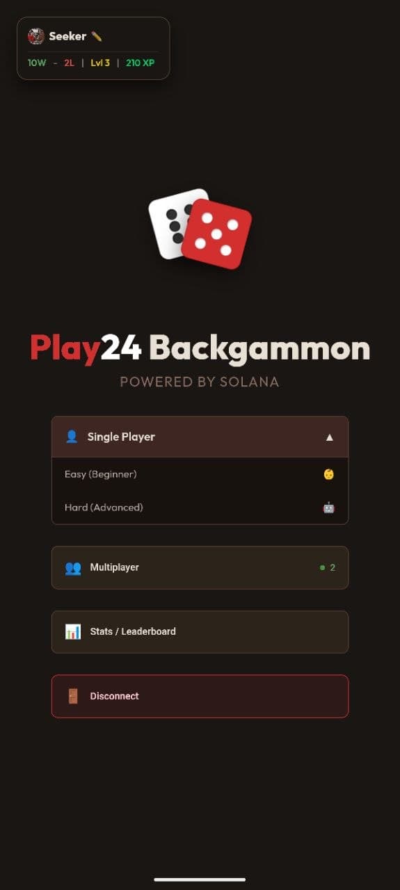 Backgammon Play24 screenshot 2