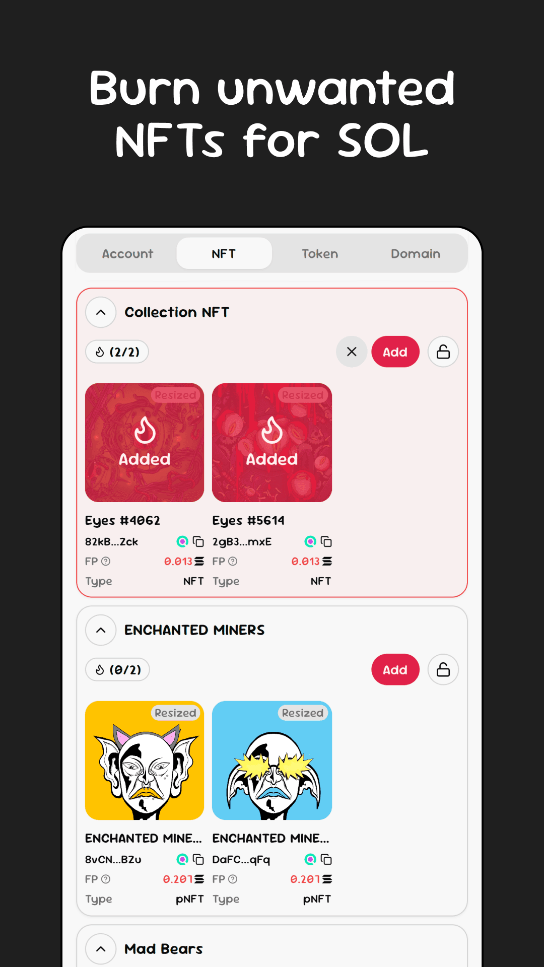 Burnlify screenshot 2