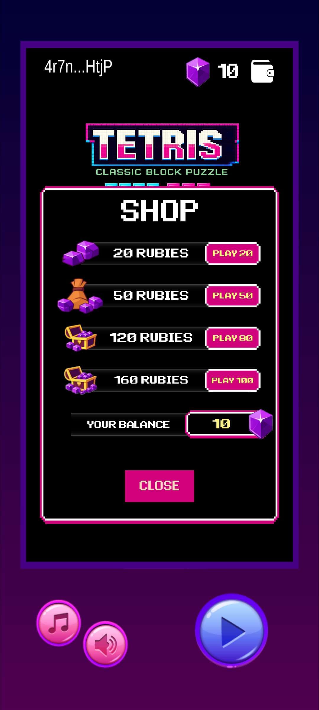 Classic Tetris Puzzle screenshot 6