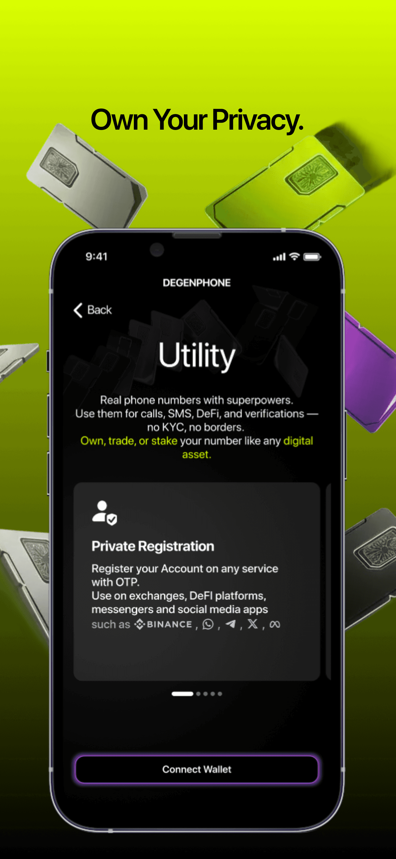 Degenphone screenshot 1