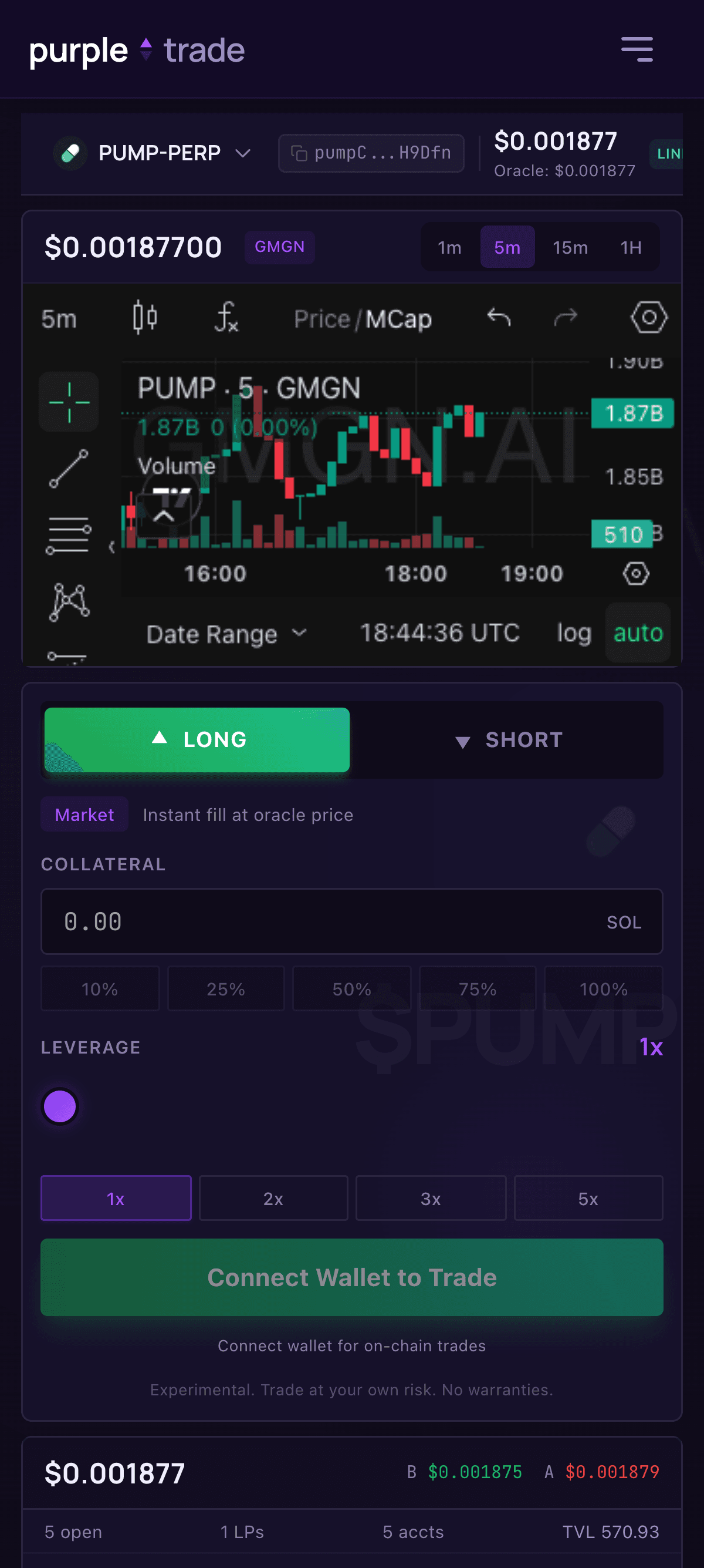 purple.trade screenshot 2