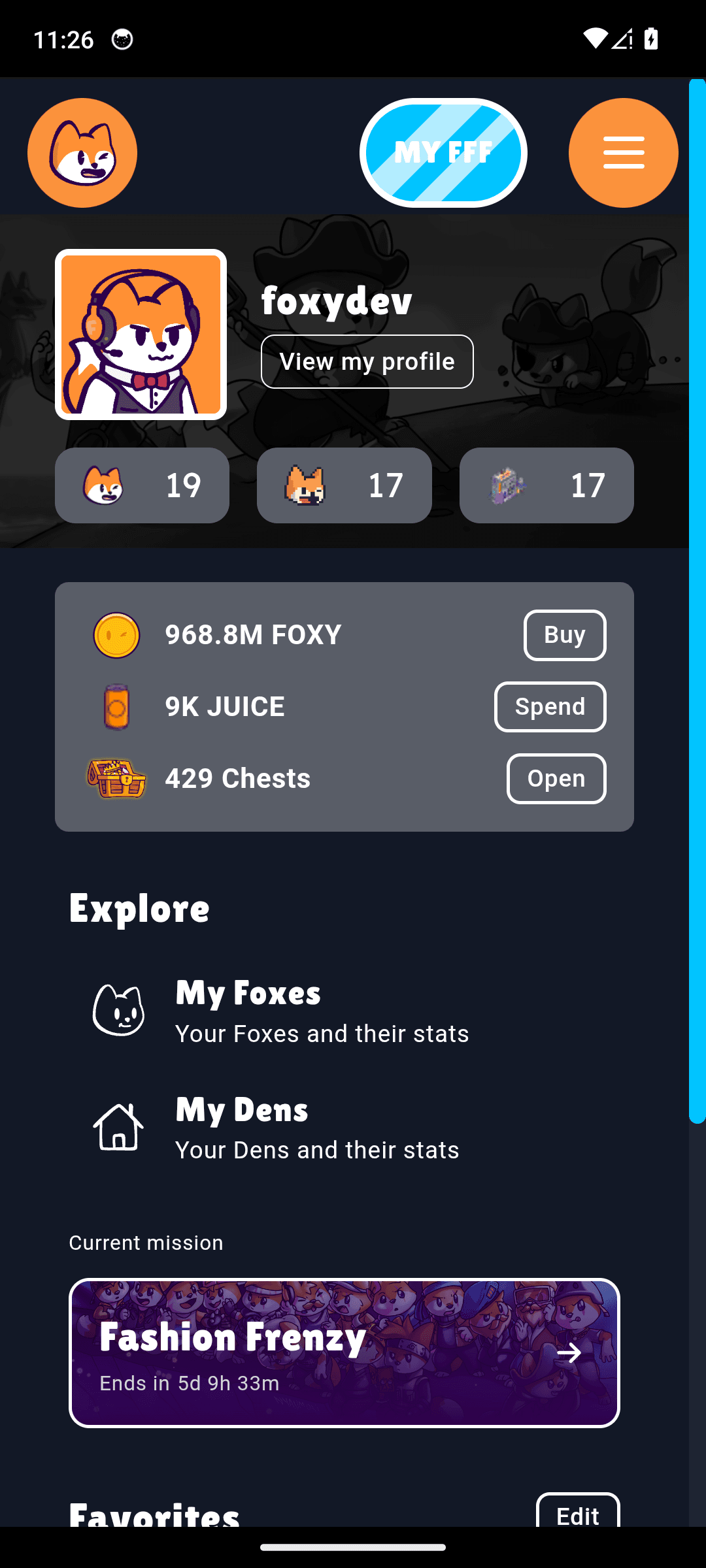 Famous Foxes screenshot 2
