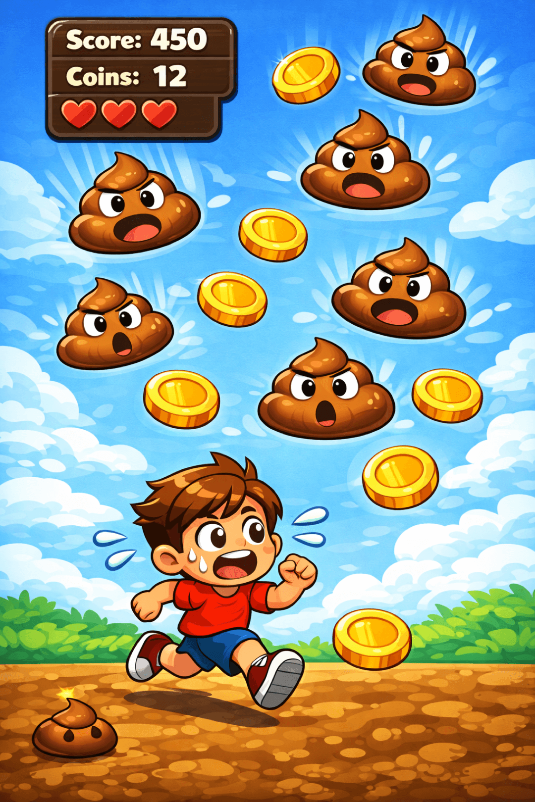 Poop Dodge screenshot 2