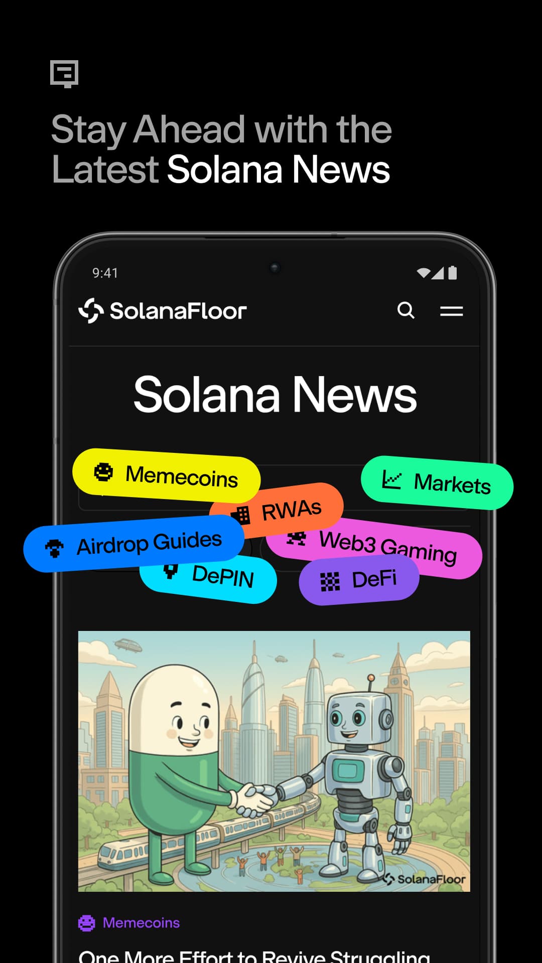 SolanaFloor screenshot 1