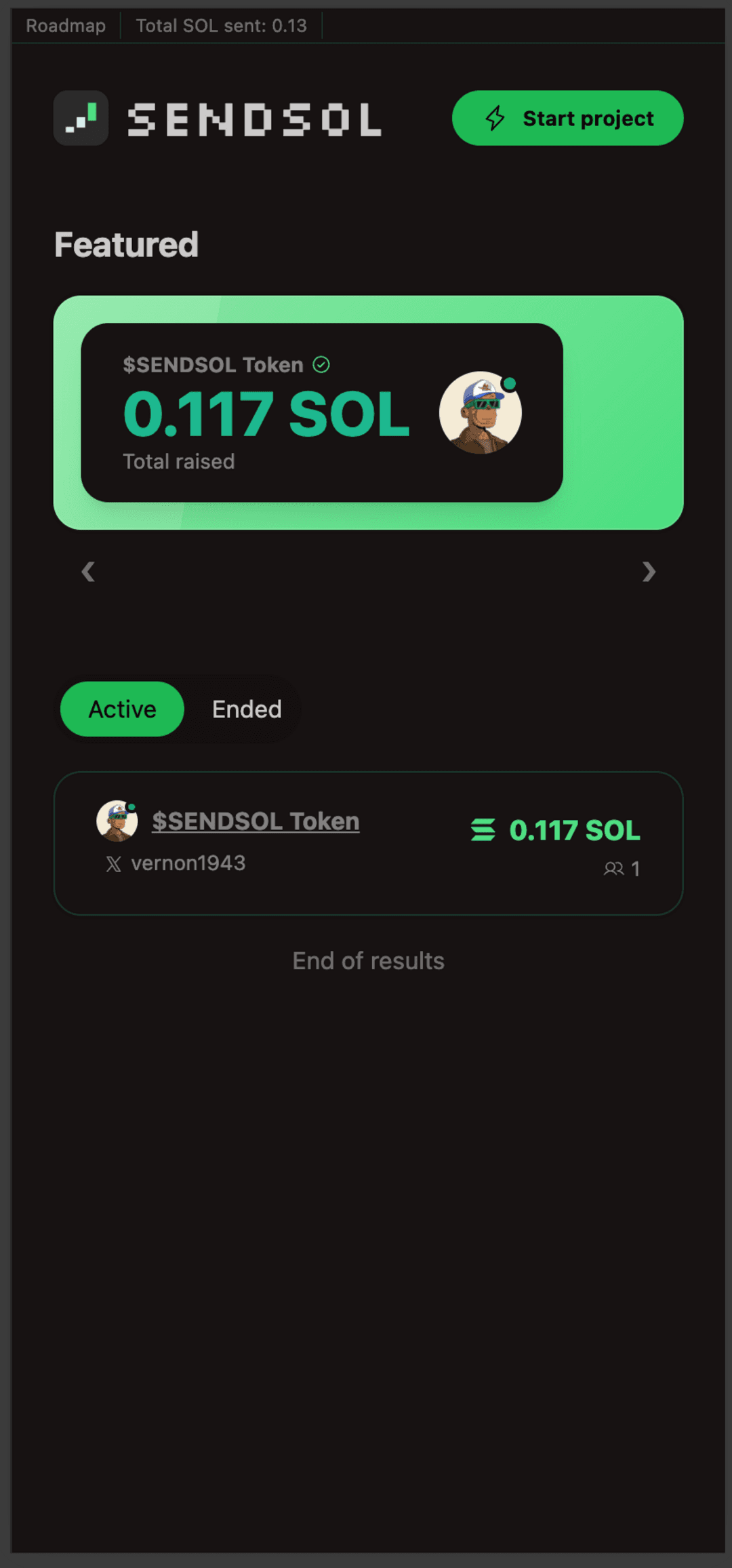 SendSol screenshot 1