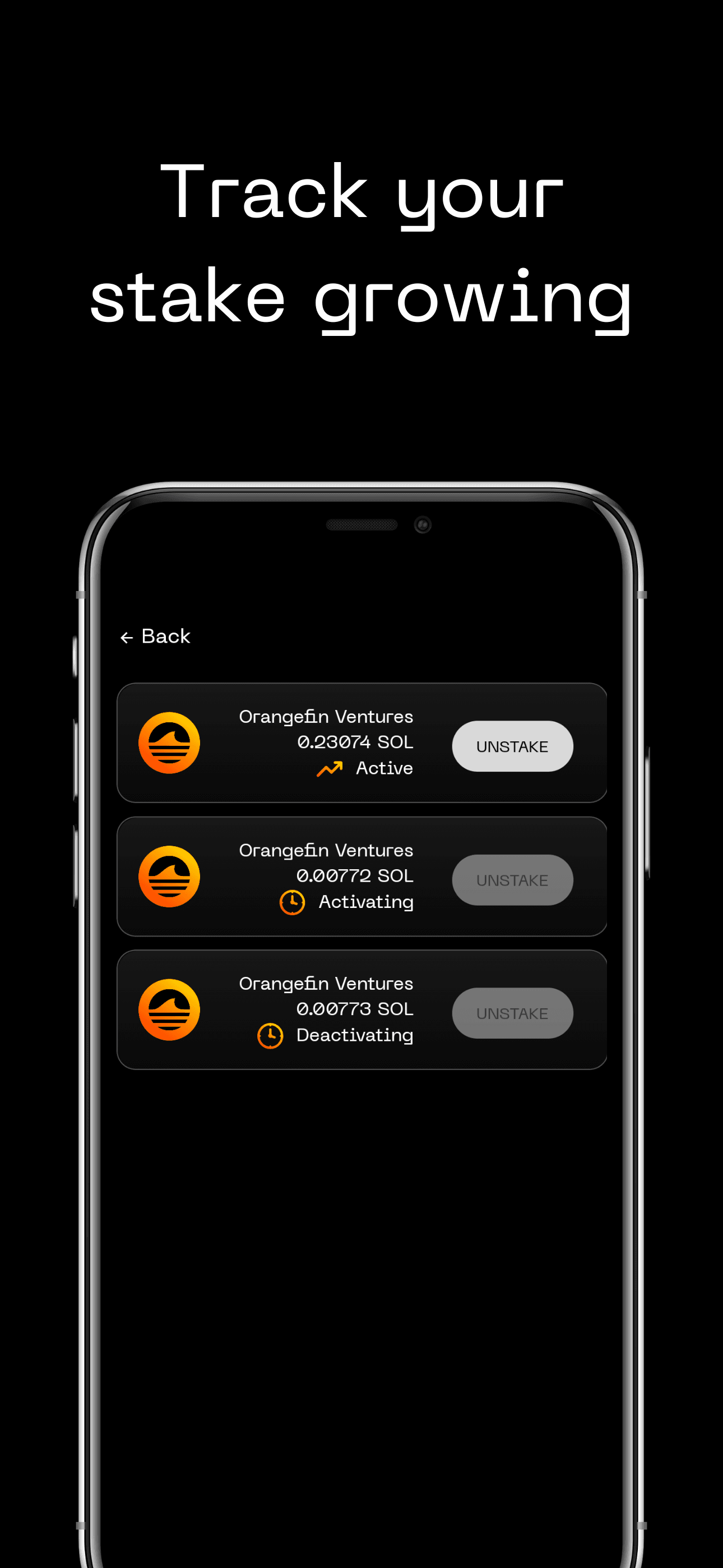 Orangefin by SOL Strategies screenshot 4